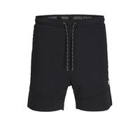 JACK & JONES Homme Jjiair Sweat NB Shorts, Noir, S EU