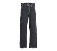 JACK & JONES Homme Jjialex Jjcarpenter MF 143 Sn JNR, Jean Noir, 158 EU