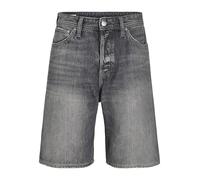 JACK & JONES Short en Jean pour Homme - Coupe Baggy, Jean Noir, S