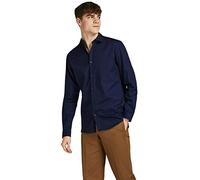 JACK & JONES Homme Jprblacardiff L/S Noos T Shirt Manches Longues, Blazer Bleu Marine., M EU