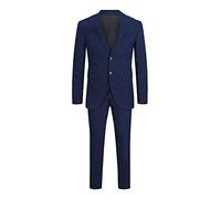 Jack & Jones Blazer croisé et pantalon JPRFRANCO – Super Slim Fit Bleu Medieval 56