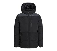 JACK & JONES Homme Reflective Puffer Jjeowen Tampon Réfléchissant Sn Jnr, Noir, Numeric 152 EU