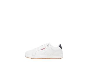 JACK & JONES Homme Sneaker Baskets Jfwblake PU Ln, Blanc éclatant, 46 EU
