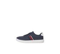JACK & JONES Homme Sneaker Jfwjohnson PU Combo Baskets, Blazer Bleu Marine, 44 EU