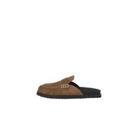 JACK & JONES Homme Suede Slider Jfwtamworth Sandales en Daim, Cognac, 45 EU