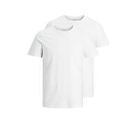 Jack&Jones Homme T-Shirt Dans Paquet - Jacbasic Col T-Shirt, Manches, Einfarbi