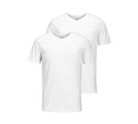 Jack&Jones Homme T-Shirt Dans Paquet - Jacbasic Col V T-Shirt,Manches