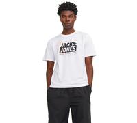 JACK & JONES Homme T-Shirt JCOMAP LOGO - Ajustement Régulier S M L XL XXL
