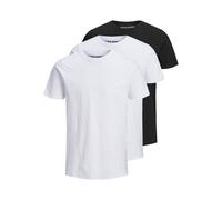 Jack&Jones Homme T-Shirt Pack Avantageux - Jjeorganic Basic Tee Cou en Forme O ,