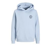 JACK & JONES Hood Jjalliance JNR Sweat à Capuche, Bleu céleste, 152 Homme