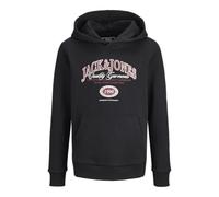 JACK & JONES Hood Jjari Branding Sweat à Capuche JNR, Noir, 176 Homme