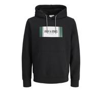 JACK & JONES Hood Jjhayato Sweat à Capuche BTS, Noir, XL Homme
