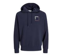 JACK & JONES Hood Jjverner Sweat à Capuche, Sky Captain, S Homme