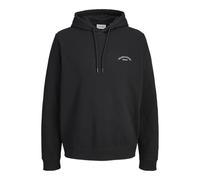 JACK & JONES Hood Sweat à Capuche avec Logo Jjcollege, Noir, XL Homme