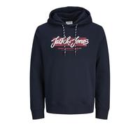 JACK & JONES Hood Sweat à Capuche Jjurban, Sky Captain, M Homme