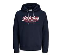 JACK & JONES Hood Sweat à Capuche Jjurban, Sky Captain, XL Homme