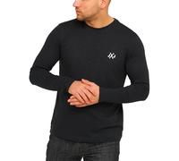 JACK & JONES Infinity Rise Infinity T-shirt à manches longues et col rond pour homme, Tap Shoe / Style 2, M