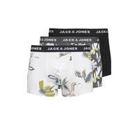 JACK & JONES Boxers gris / olive / noir / blanc, Taille M