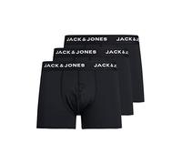 Boxer Jack & Jones Jacbase Microfiber (x3) Noir XL