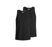 JACK & JONES Jacbasic Tanktop 2 Pack, Débardeur Homme, Noir (Black Black), XX-Large