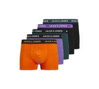 Jack & Jones Jacben Solid Trunks Lot de 3 Boxers pour Homme, Noir, S