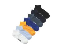 JACK & JONES Short Socks 7 Pack Jacchester Solid Lot de 7 Paires de Chaussettes Courtes, tempête, Taille Unique Hommes