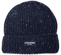 JACK & JONES Jaccliff Nap Beanie Bonnet, Blazer Bleu Marine, Taille Unique Hommes