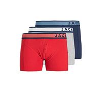 JACK & JONES JACDENVER Trunks 3 Pack, Caleçon Boxeur,
