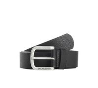 JACK & JONES Jacharry Belt Noos, Ceinture Homme, Noir (Black Detail: Jones), 120 (Taille fabricant: 105)