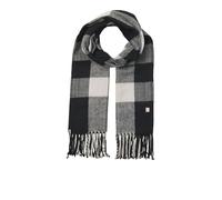 JACK & JONES Jaclint Écharpe à carreaux, beauté noire, taille unique, Black Beauty, taille unique