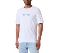 JACK & JONES Jacoliver SS Tee T-Shirt, Blanc, L Homme