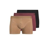 JACK & JONES Jacordinary Trunks Noos Lot de 3 Boxers pour Homme, Rouge tibétain, L