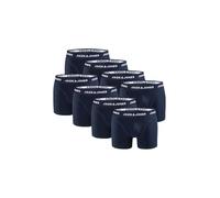 JACK & JONES Lot de 8 Boxers pour Homme - en Coton - Confortables - sous-vêtements Moulants - sous-vêtements élastiques pour Tous Les Jours, Bleu Marine, XXL