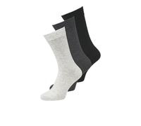 JACK & JONES Chaussettes 'Rafael' noir / blanc, Taille 41-46