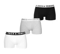 Jack & Jones JacSENSE Lot de 3 boxers pour homme - Noir - S