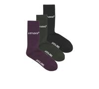JACK & JONES Socks 3 Pack Jacsoho Noos Lot de 3 Paires de Chaussettes de Tennis, Sac fourre-Tout, Taille Unique Hommes