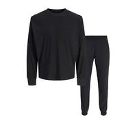 JACK & JONES Jacsolid Ensemble de Salon W Noos Lounge, Noir, L Hommes