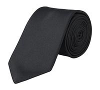 JACK & JONES Jacsolid Tie Cravate, Noir, Taille Unique Hommes