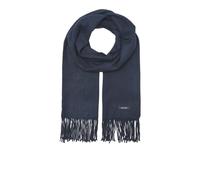 JACK & JONES Écharpe 'Solid' bleu marine / noir / blanc, Taille One Size