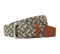 JACK & JONES Jacspring Ceinture tissée Noos, Vert glacé/détail : Mixte, 95 Hommes