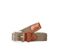JACK & JONES Jacspring Ceinture tissée pour homme - Beige - 105 cm