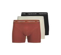 JACK & JONES Jacvesterbro Solid Trunks Lot de 3 Boxers pour Homme, Arabian Spice, 4XL
