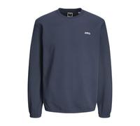 JACK & JONES Jcobasic Sweat à col Rond Maillot de survêtement, Blazer Bleu Marine, L Homme