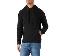 JACK & JONES Jcoclassic Sweat à Capuche Sn Maillot de survêtement, Noir/Coupe : Décontracté, L Homme