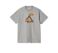 JACK & JONES Jcofloral Triangle Tee SS Crew Neck FST T-Shirt, Beige Clair, S Homme