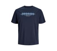 Jack & Jones Jcofusion T-Shirt imprimé sur Le Devant SS CN FST Pls - Grande Taille