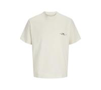 JACK & JONES Jcohorizon Photo Back T-Shirt à col Rond pour Homme, Sweet Corn, L