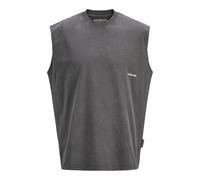 JACK & JONES Jcointerlude Wash Tee SL Crew Neck, Gris, M Hommes