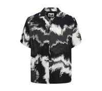 JACK & JONES JCOJEFF AOP Resort T-Shirt SS Relax, Asphalte/Impression : Peinture à l'eau, M