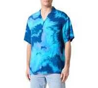 JACK & JONES Jcojeff AOP Resort T-Shirt SS Relax Chemise à Manches Courtes, Pacific Coast/Print : Peinture à l'eau, M Homme